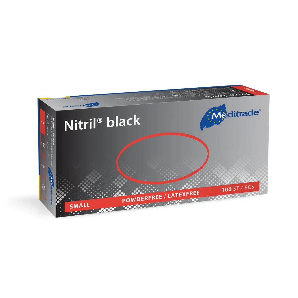  Gants Nitril Black