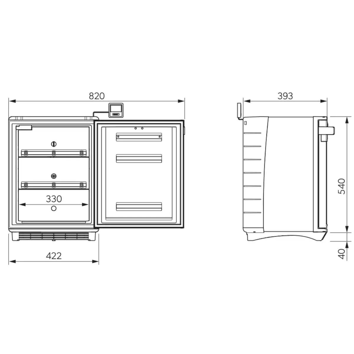  DS 301H Medikamentenkühlschrank