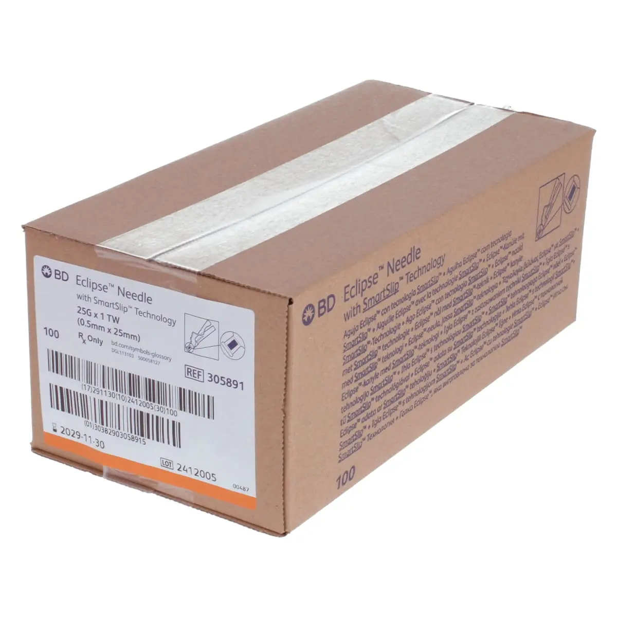  Aiguilles de sécurité Eclipse