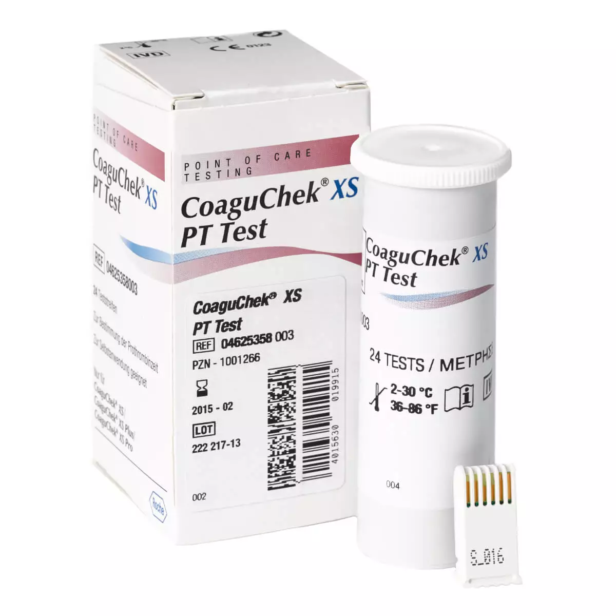  Bandelettes de test CoaguChek XS PT