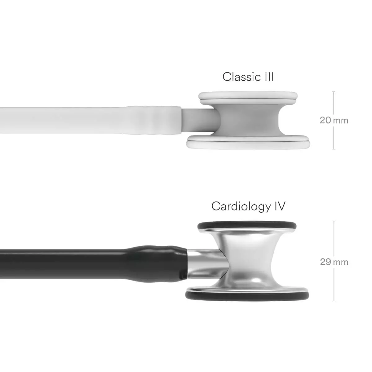  Stéthoscope Cardiologie IV – Stainless Steel Edition