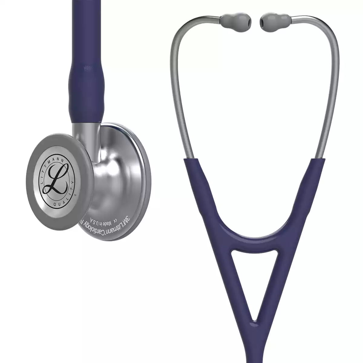  Stéthoscope Cardiology IV avec tubulure Satin Finish