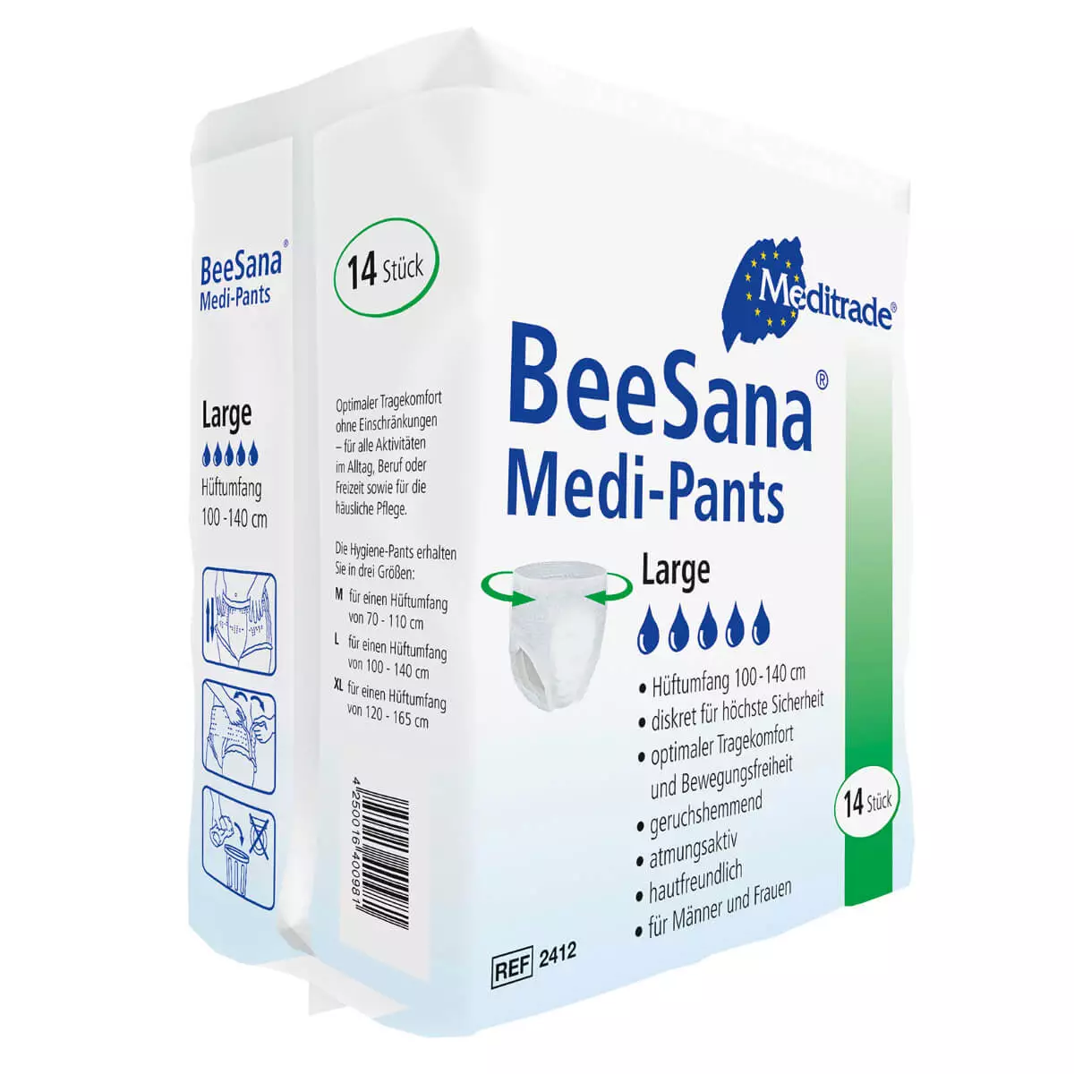  Slip pour l'incontinence BeeSana Medi-Pants