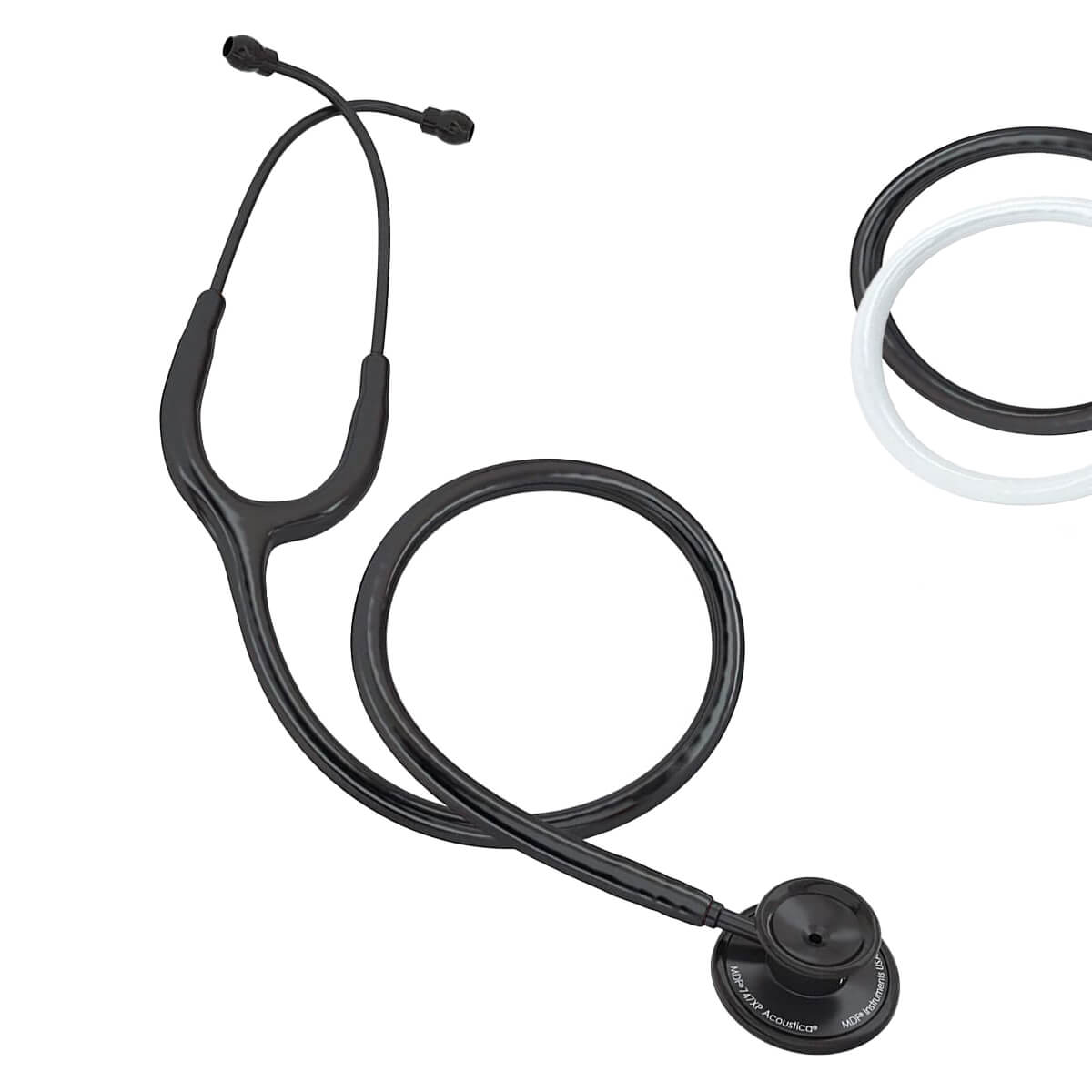 Acoustica Stethoskop Blackout  Acoustica Stethoskop Blackout