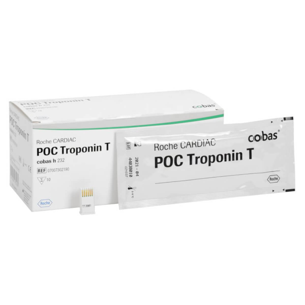 CARDIAC POC Troponin T Teststreifen für cobas h 232  CARDIAC POC Troponin T Teststreifen für cobas h 232