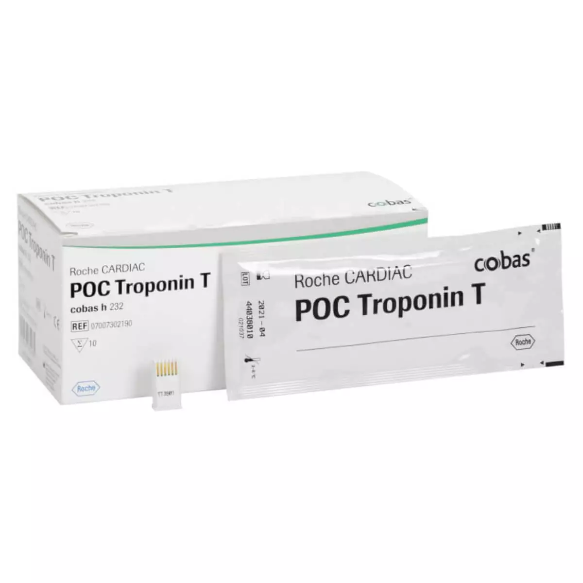  Bandelettes de test CARDIAC POC Troponin T pour cobas h 232