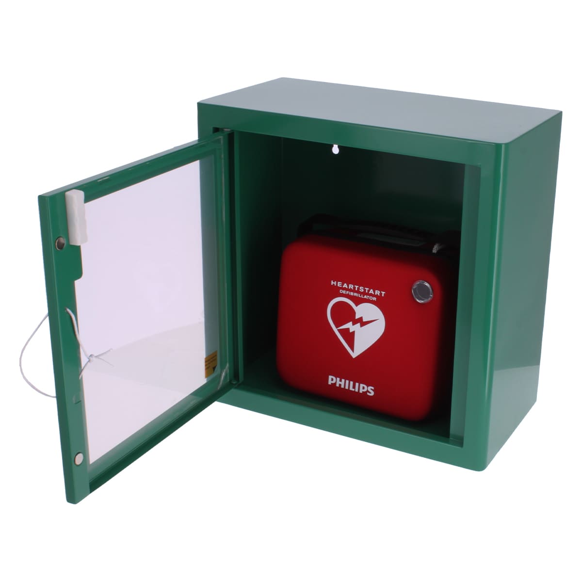 AED-Schrank mit Alarm für den Innenbereich AED-Schrank mit Alarm für den Innenbereich