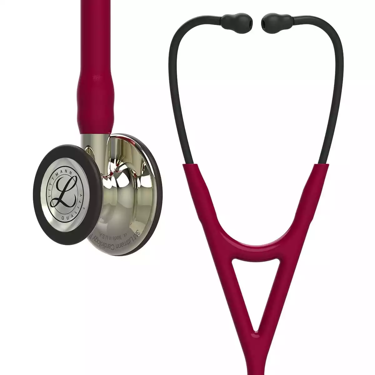  Stéthoscope Cardiologie IV – Black Champagne Edition