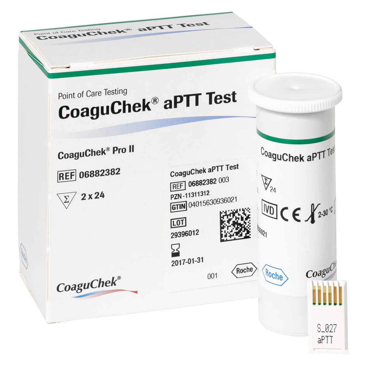 CoaguChek aPTT Test  CoaguChek aPTT Test