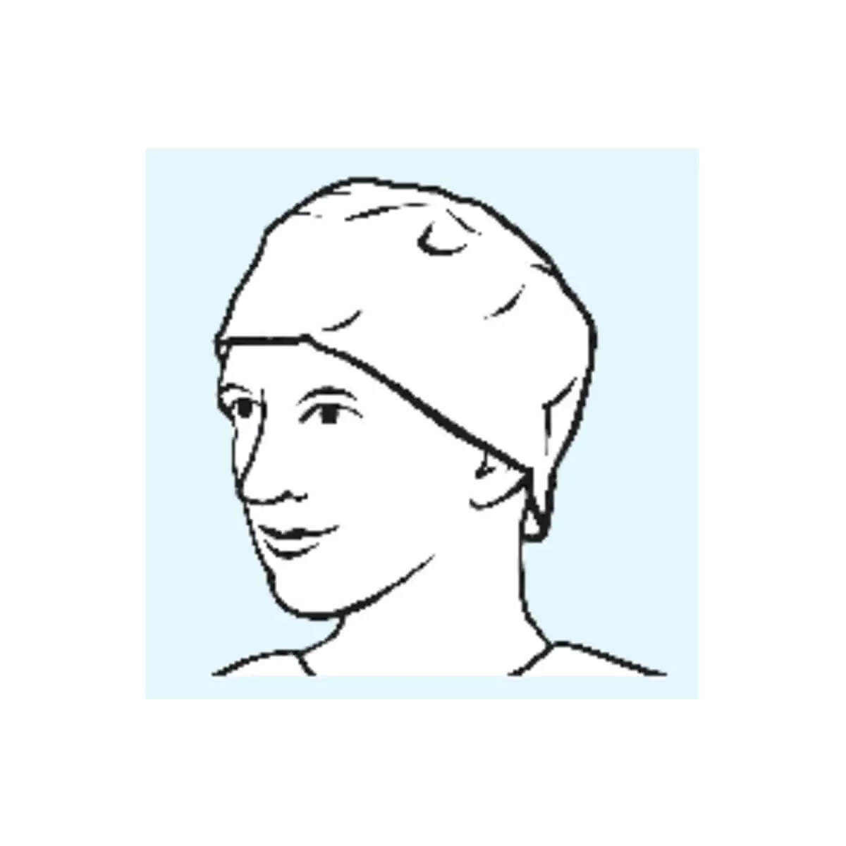  Foliodress Cap Comfort Rondo OP-Haube