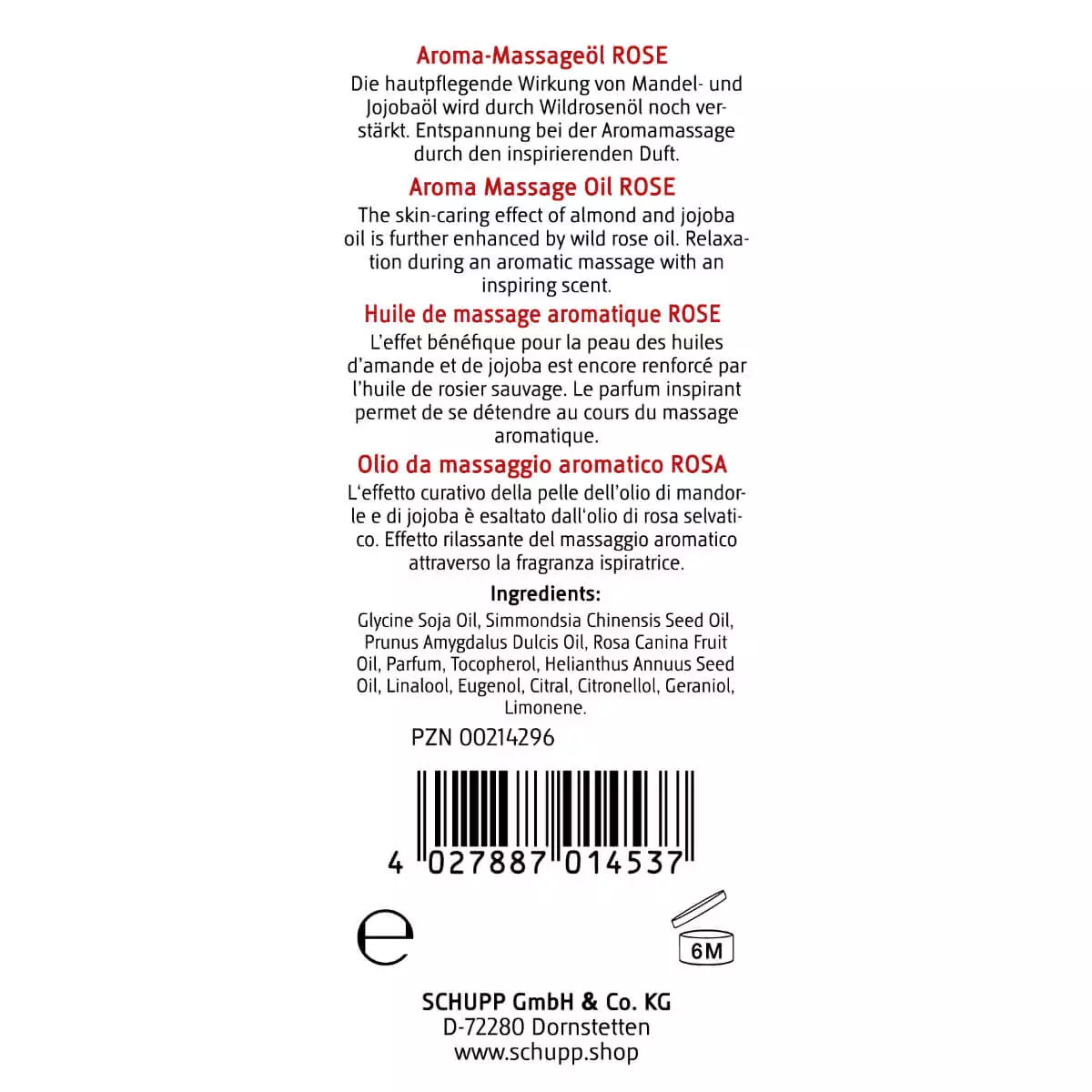  Aroma-Massageöl