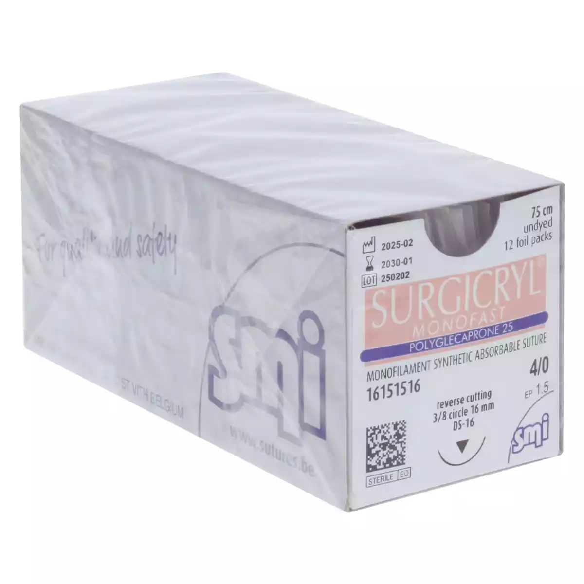 Fil de suture Surgicryl Monofast Fil de suture Surgicryl Monofast