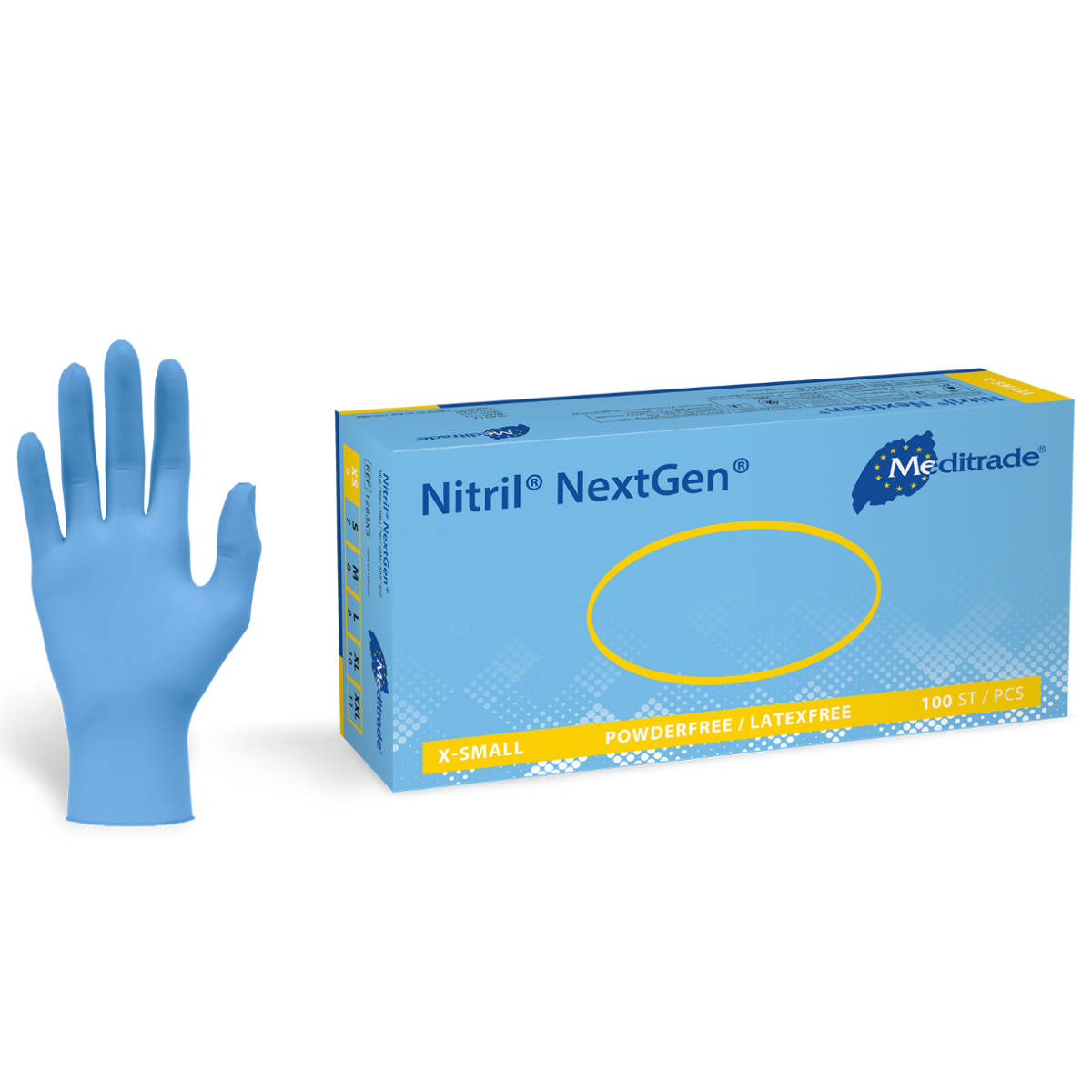 Meditrade Nitril® Viola Nitrilhandschuhe Farbig lila MT-1285-S Meditrade Nitril® Viola Nitrilhandschuhe Farbig lila MT-1285-S