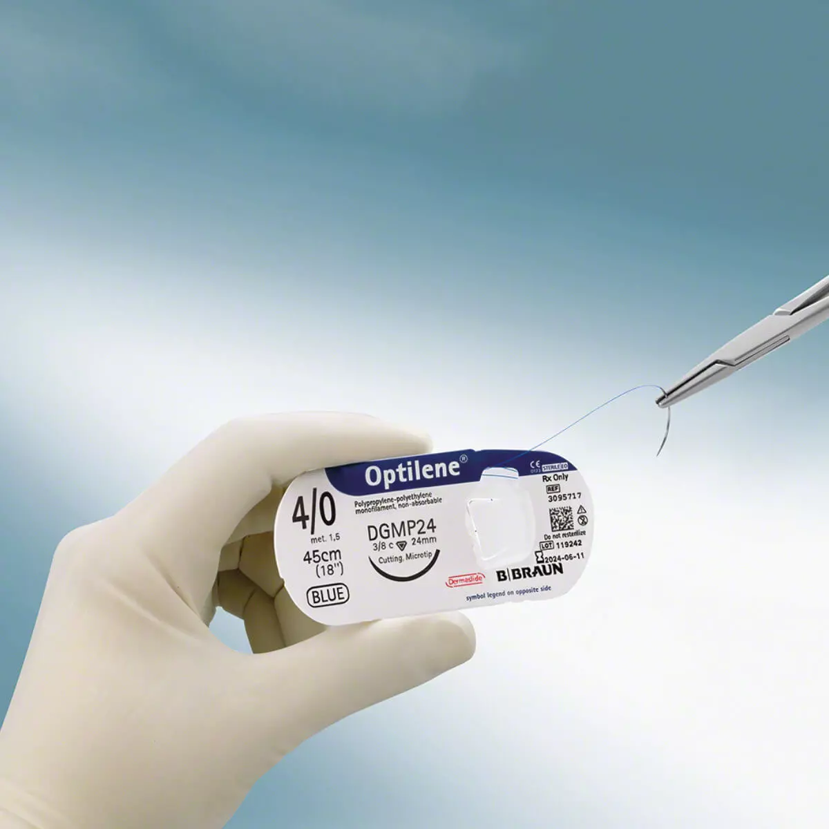  Kits de suture pour cabinet Optilene/Monosyn de B. Braun
