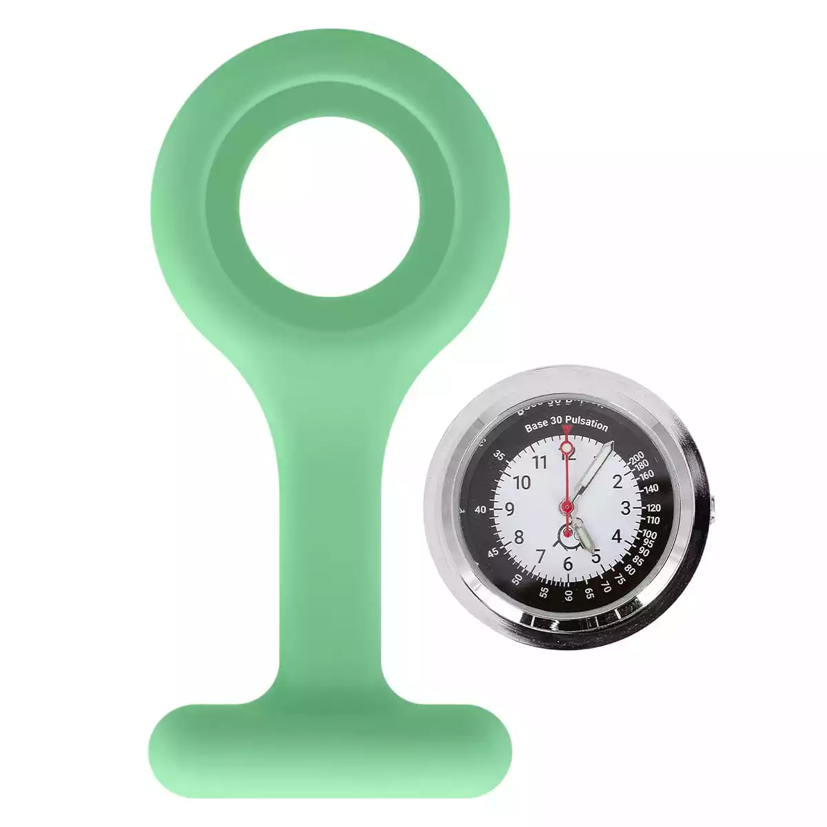 Montre infirmière en silicone avec clip « Tic »