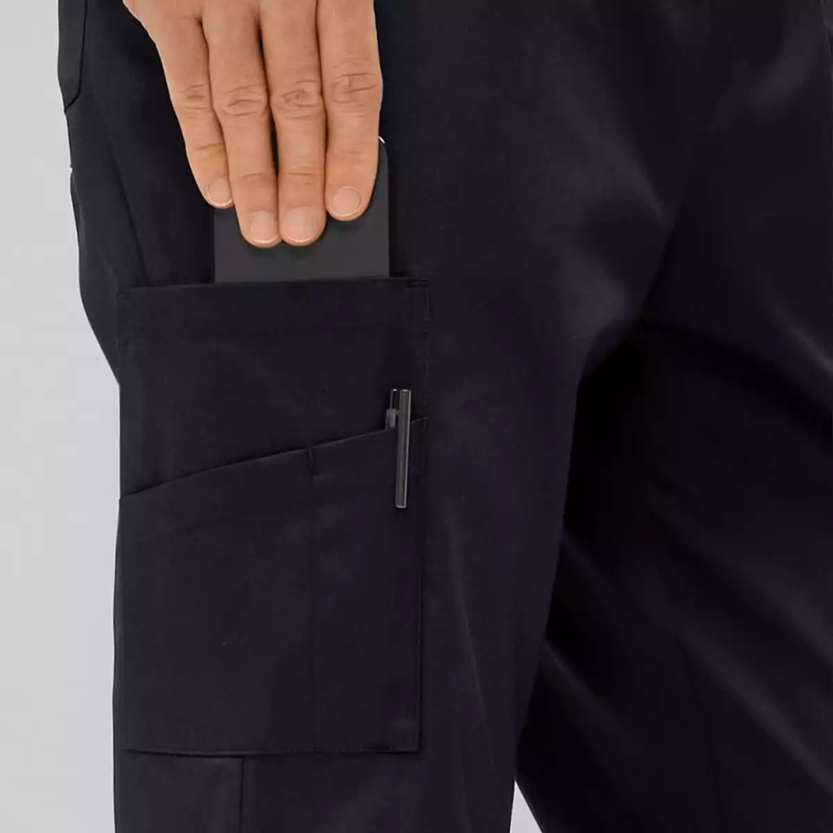  Pantalon médical mixte à taille élastique Milano