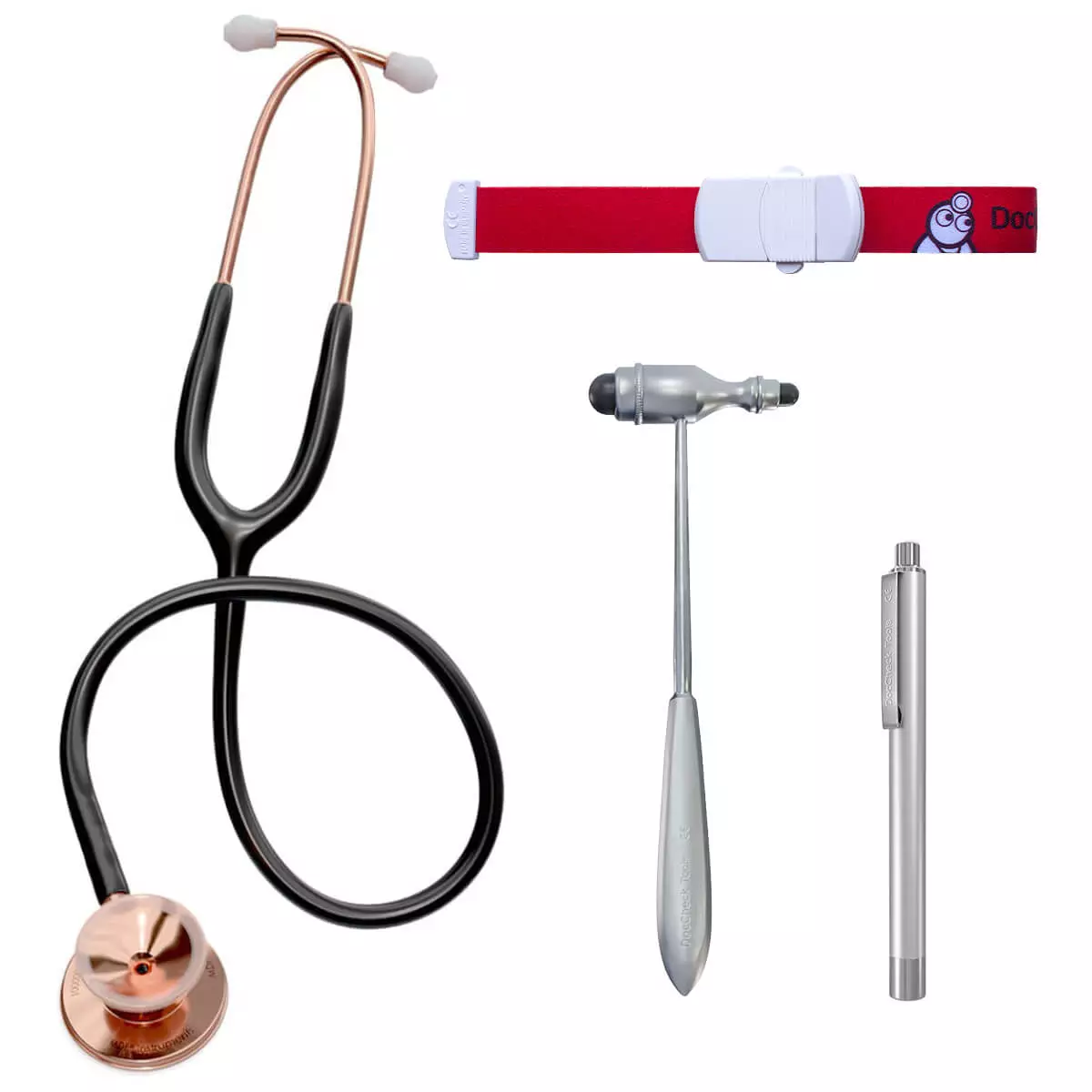  PJ/U-Kurs-Set MD One Roségold Stethoskop