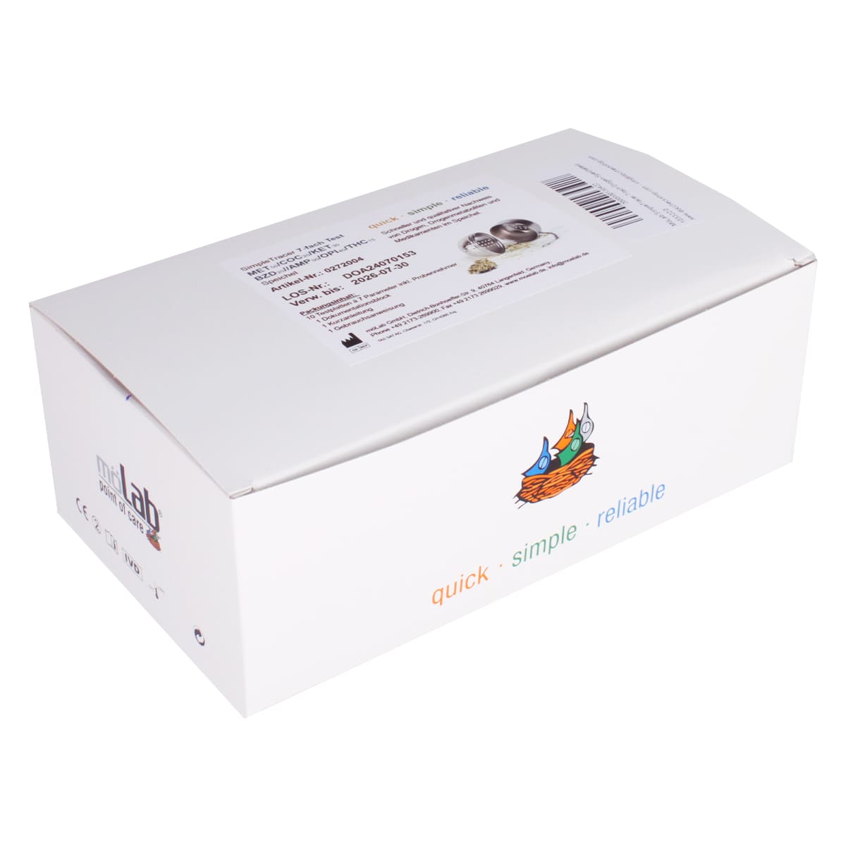 SimpleTracer Drogen-Speicheltest  SimpleTracer Drogen-Speicheltest