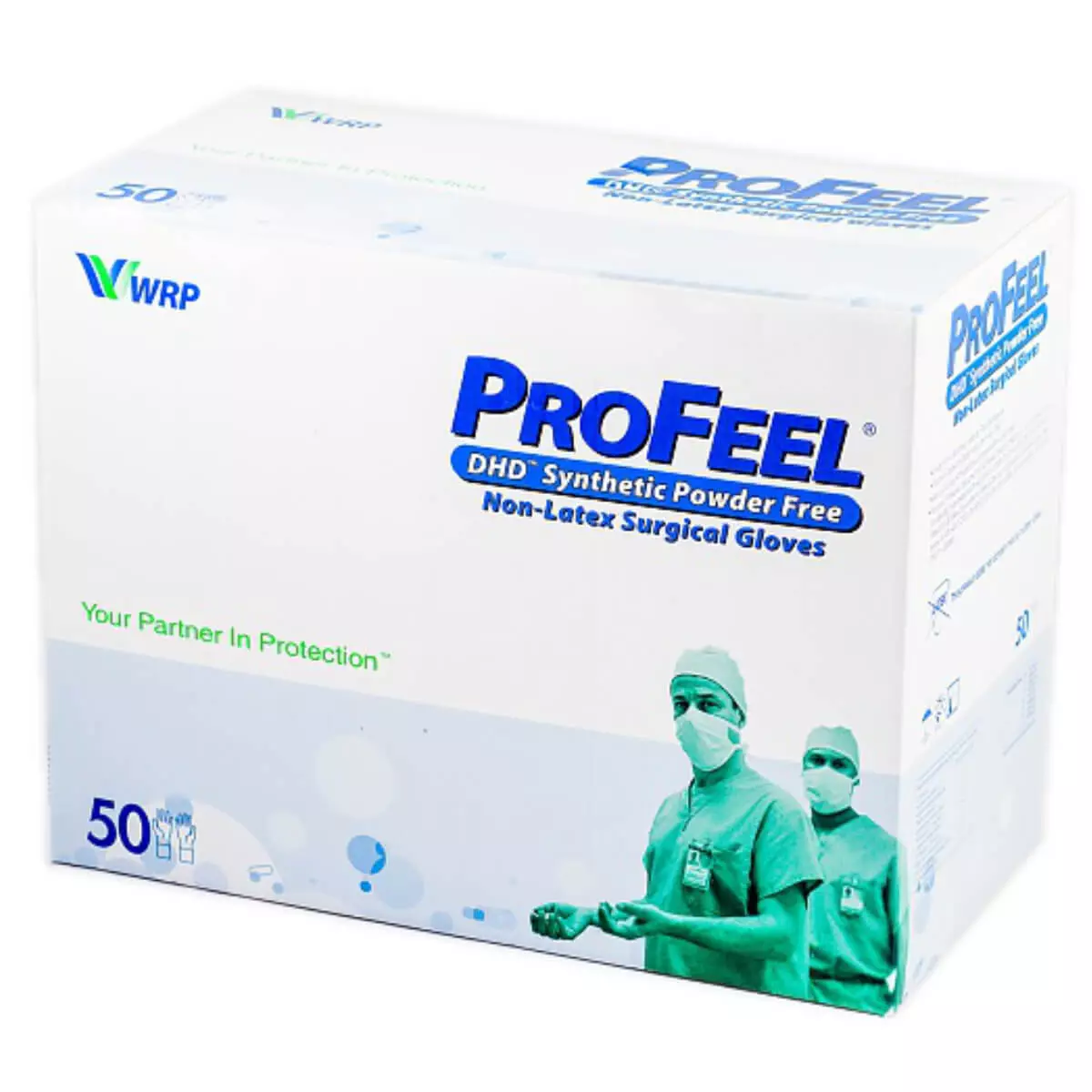  Gants chirurgicaux sans latex ProFeel DHD Synthetic