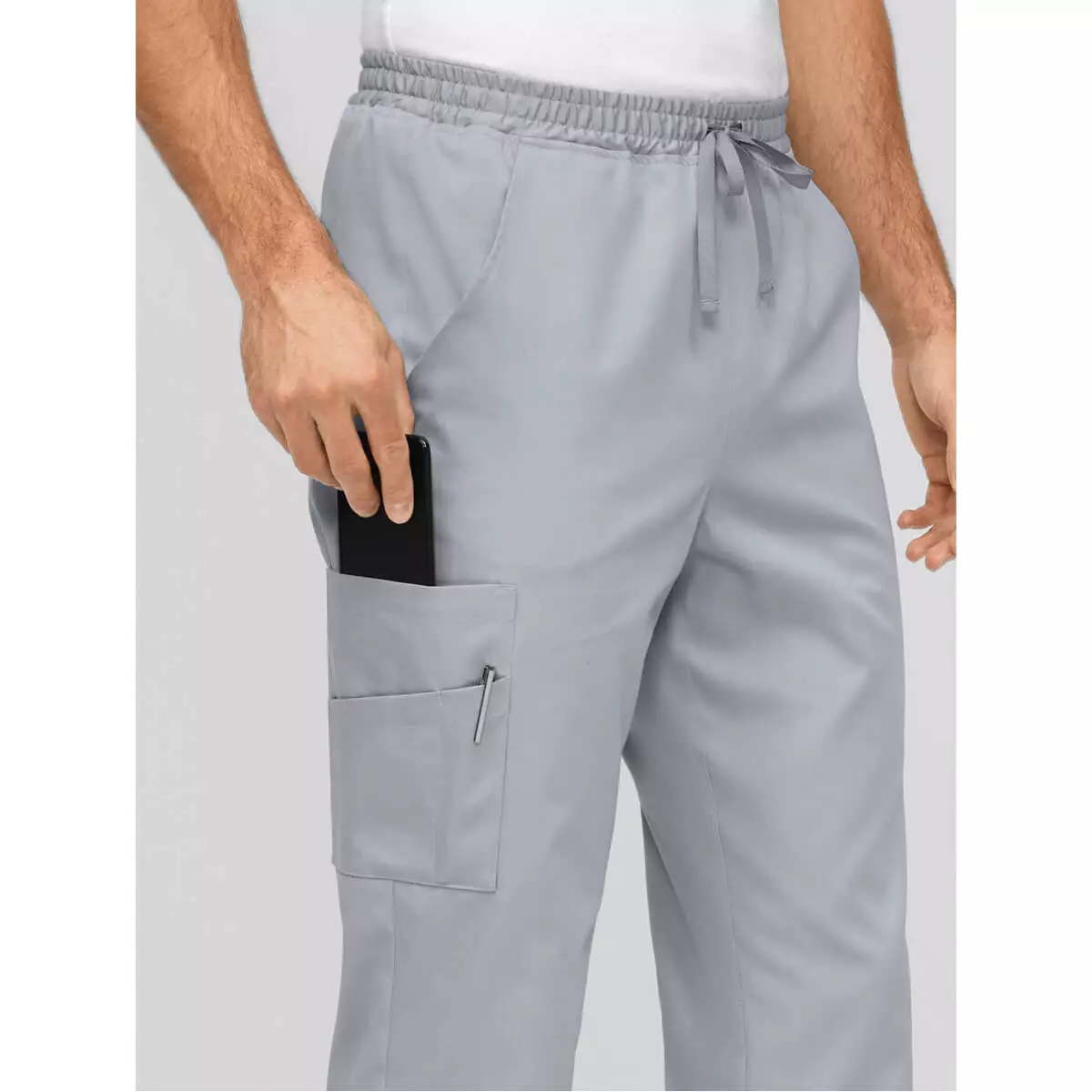 Pantalon médical mixte à taille élastique Milano