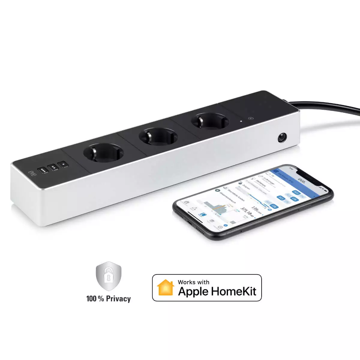 Eve Energy Strip Smarte Steckdosenleiste Eve Energy Strip Smarte Steckdosenleiste