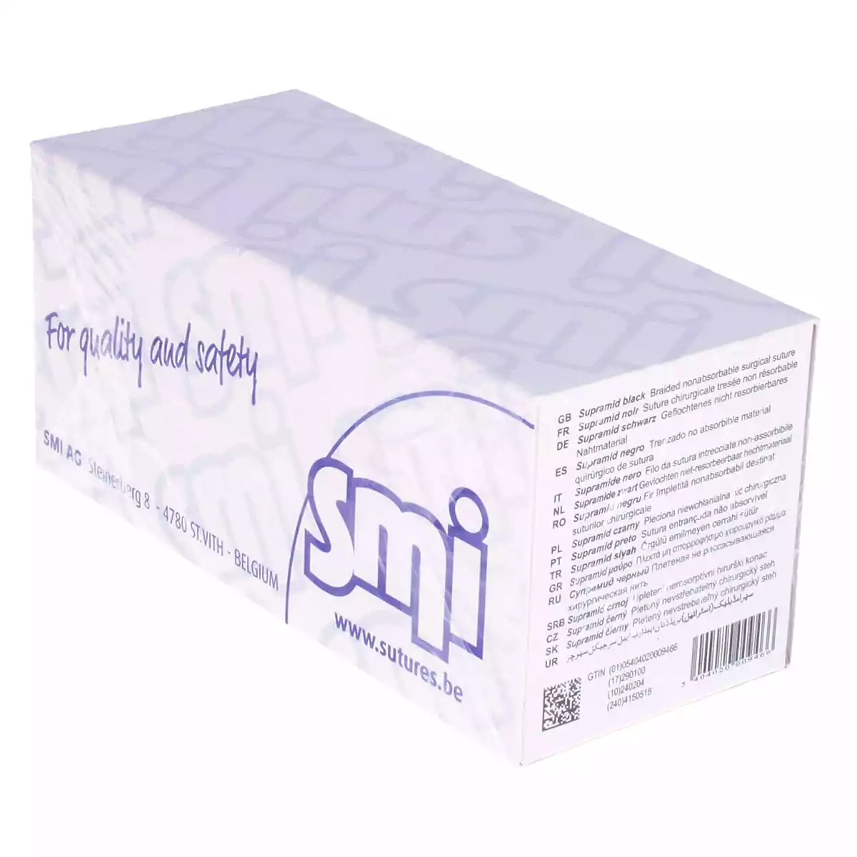  Matériel de suture Supramid Black