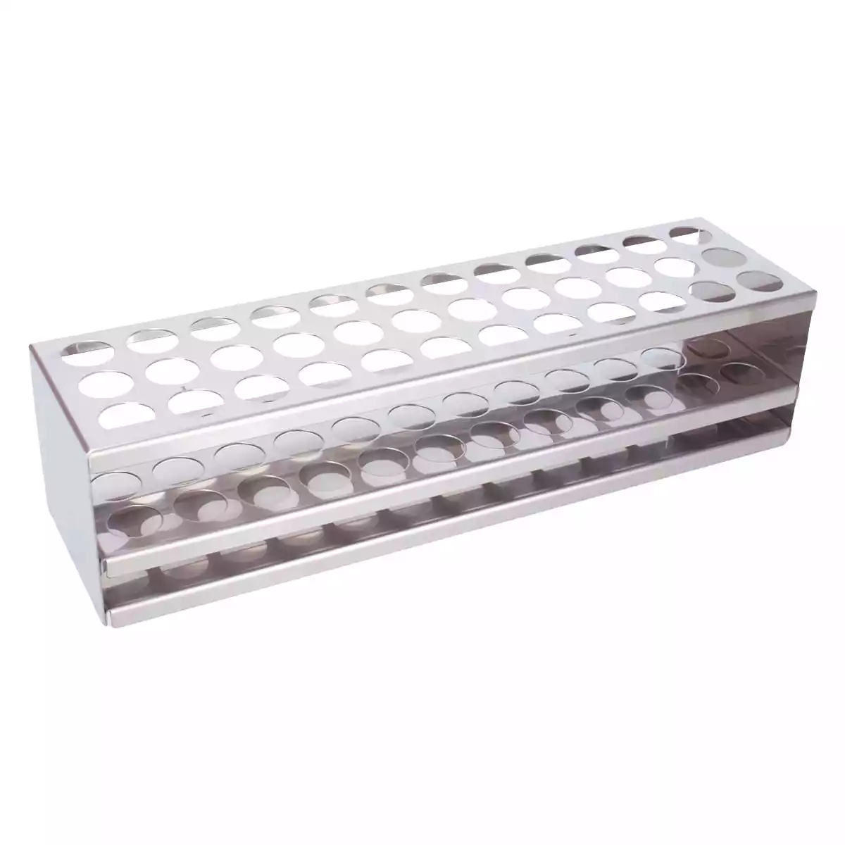 Porte-tubes à essai en acier inoxydable Porte-tubes à essai en acier inoxydable