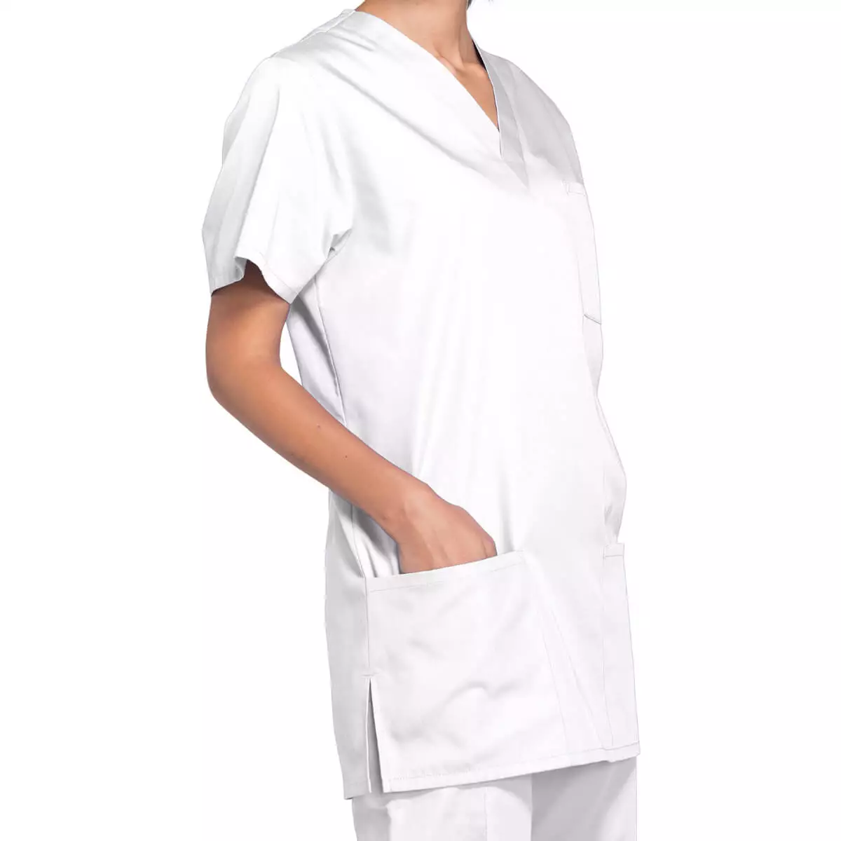 Blouse médicale unisexe avec 3 poches Workwear Originals Blouse médicale unisexe avec 3 poches Workwear Originals