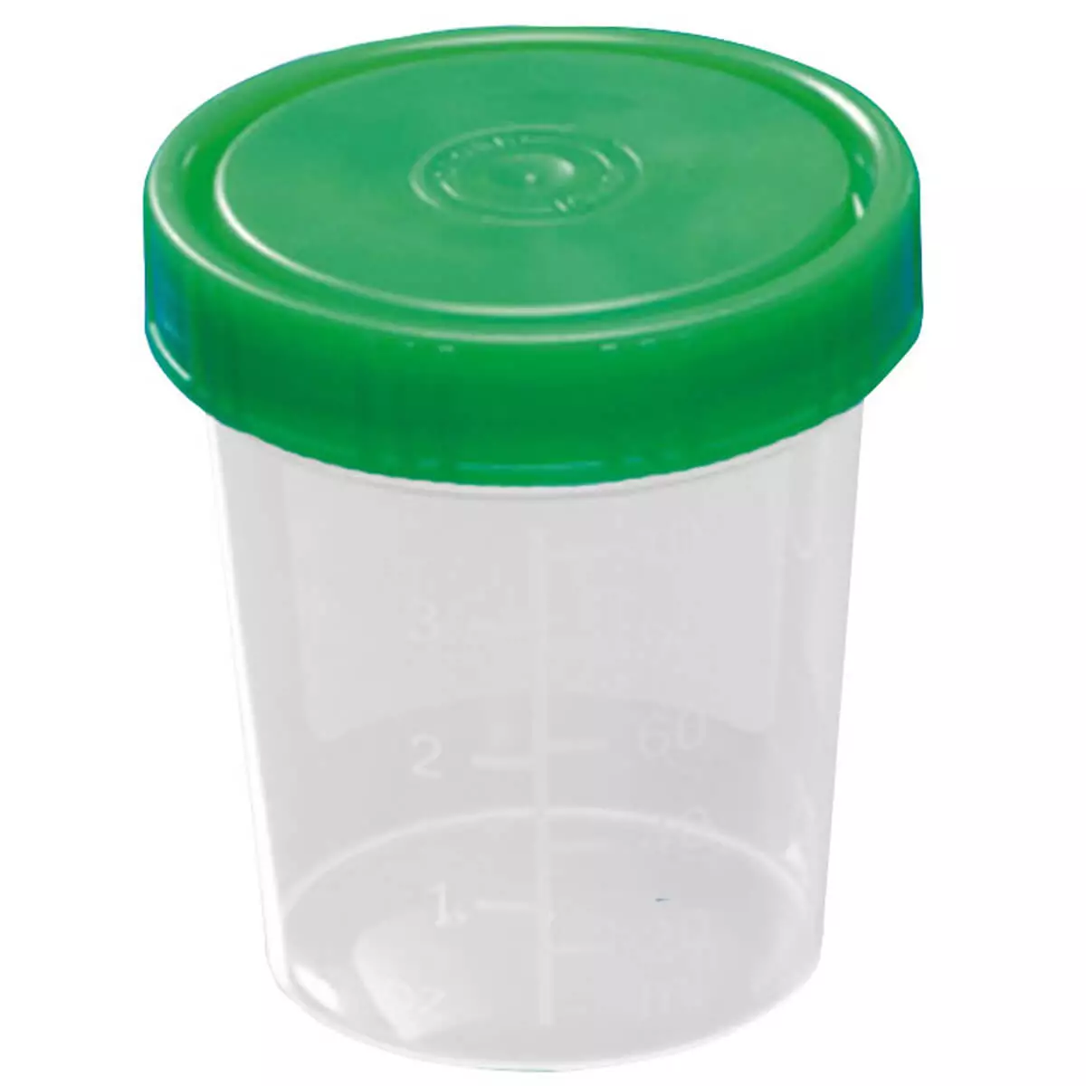  Gobelet à urine avec couvercle à vis