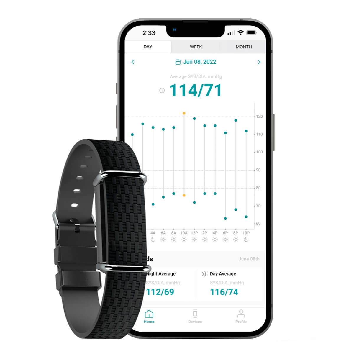 Hilo Band Blutdruckmessgerät  Hilo Band Blutdruckmessgerät