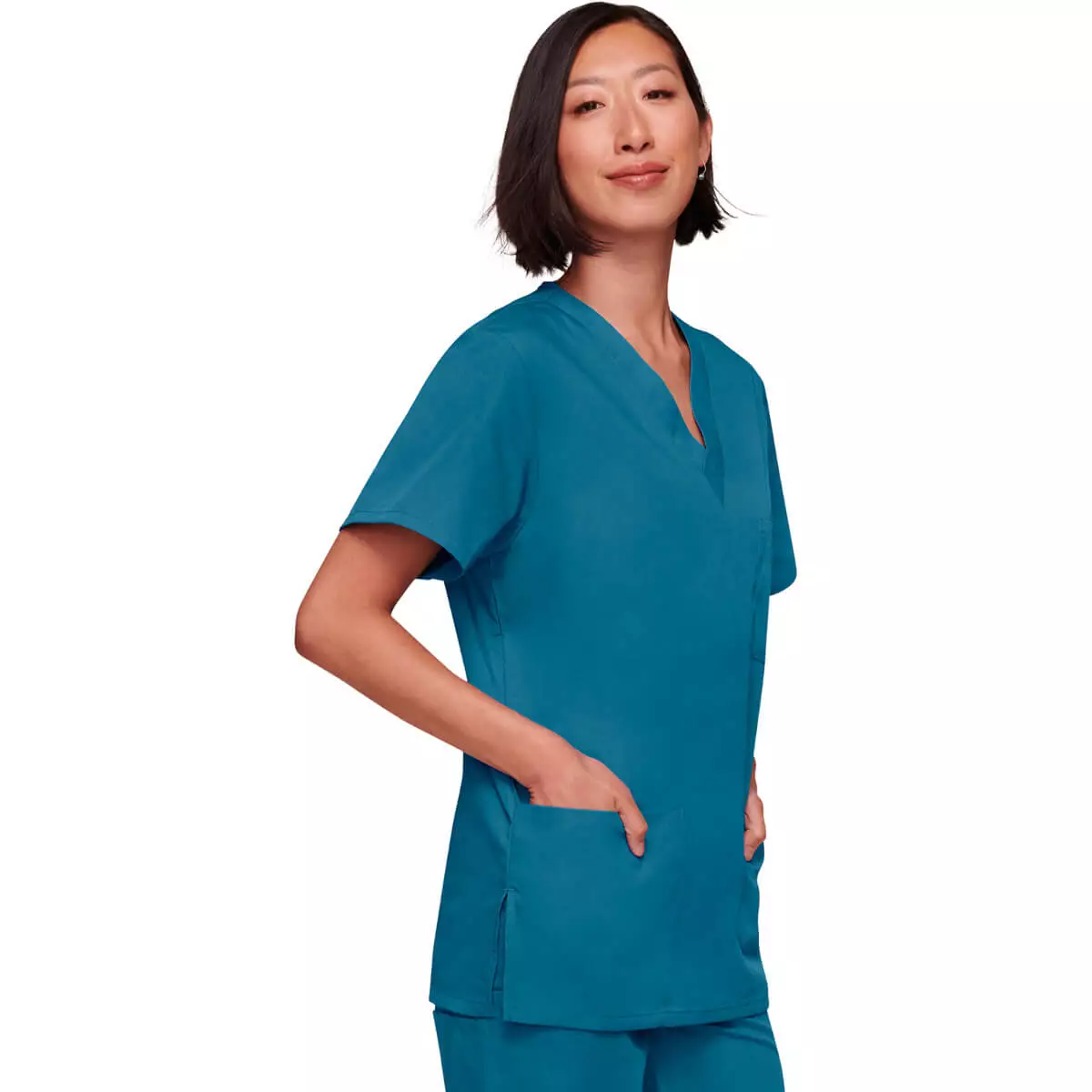  Blouse médicale unisexe avec 3 poches Workwear Originals