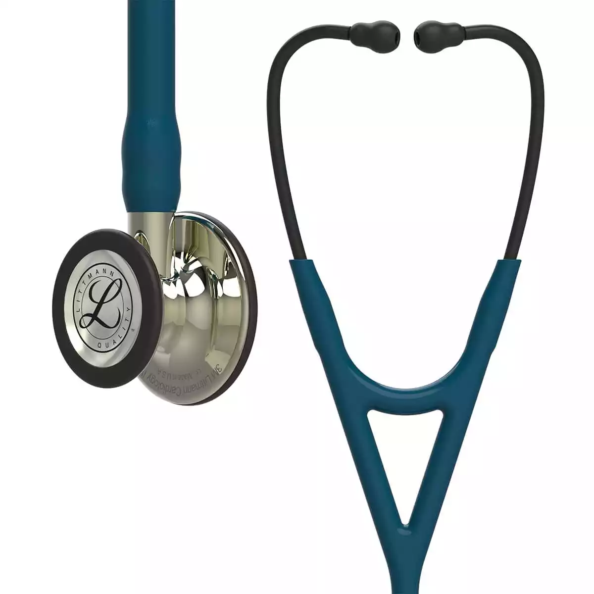  Stéthoscope Cardiologie IV – Black Champagne Edition
