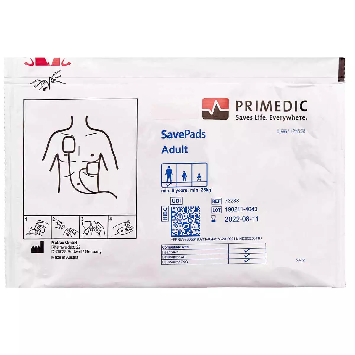  Kit d'électrodes SavePads