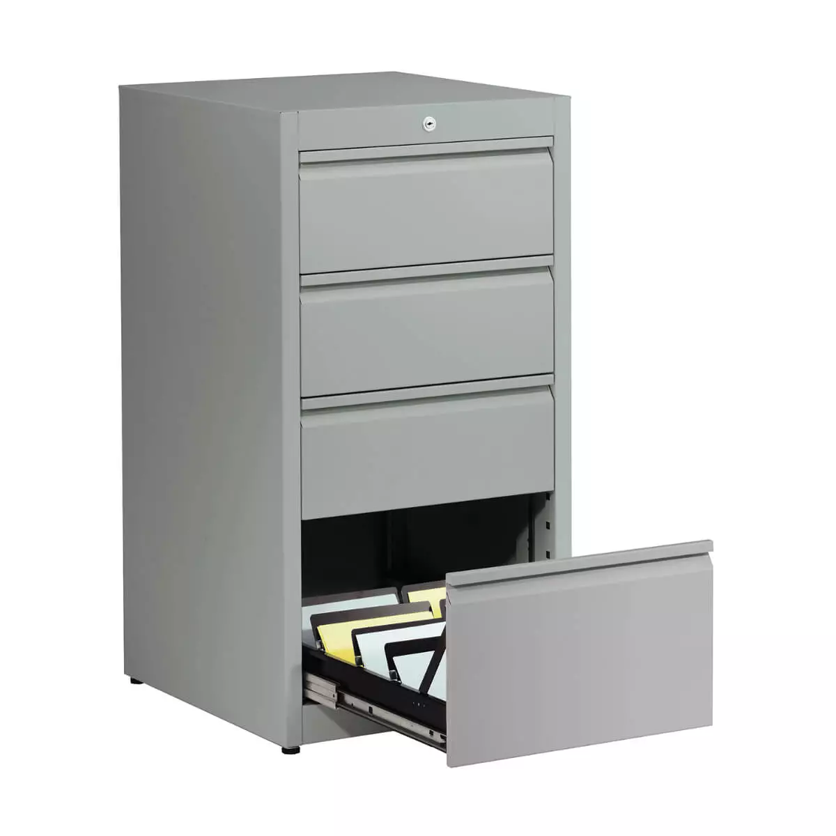  client cardy Karteischrank mit Griffleiste