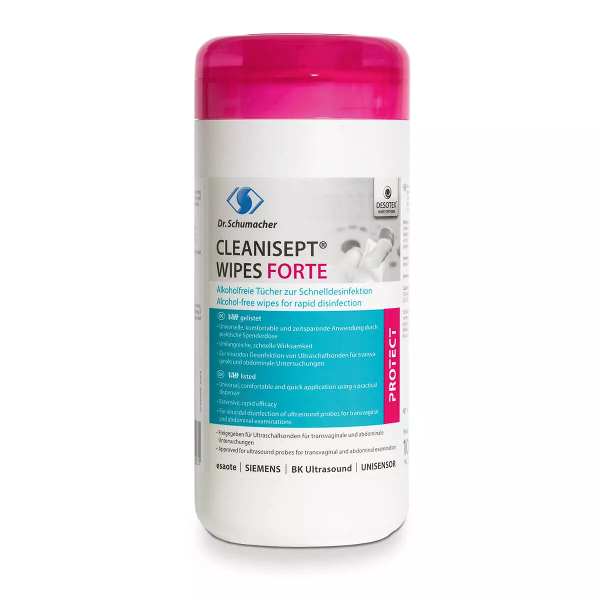  Cleanisept Wipes forte Desinfektionstücher
