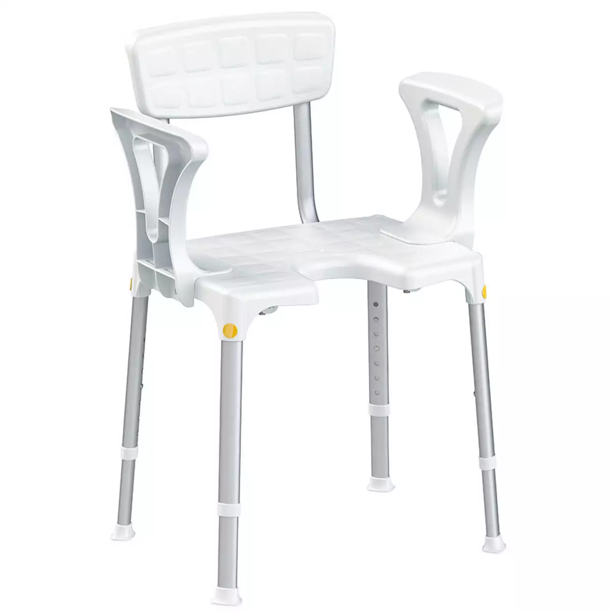  Tabouret de douche Smart avec découpe pour parties intimes