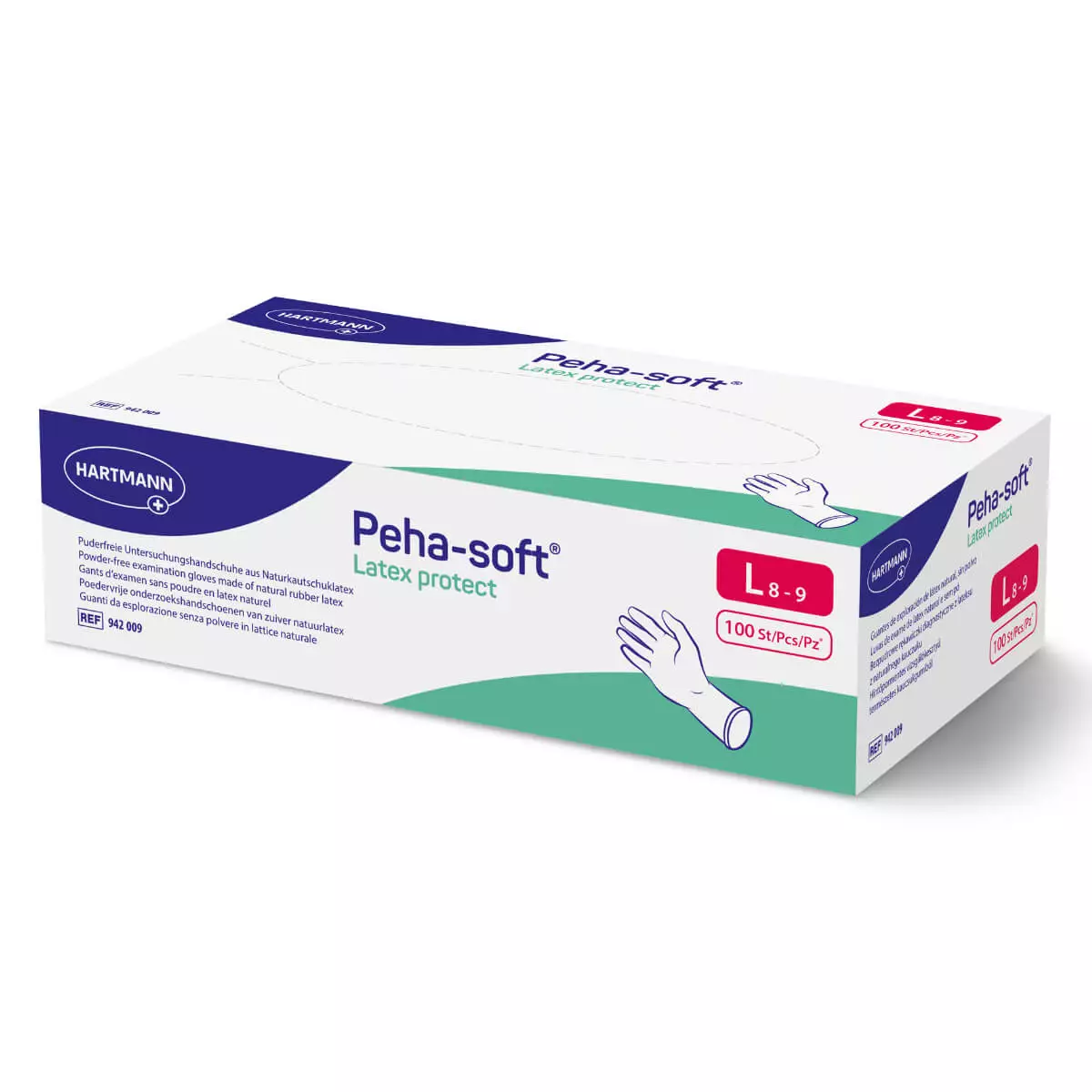  Peha-soft Latex protect Untersuchungshandschuhe