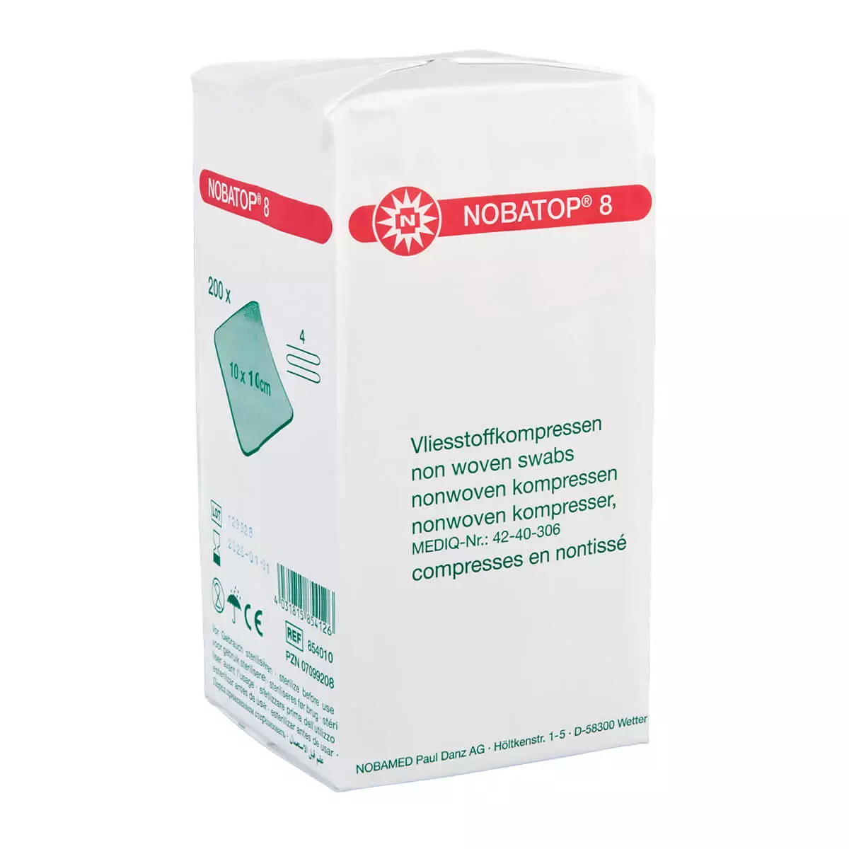  Compresse en non-tissé NOBATOP 8
