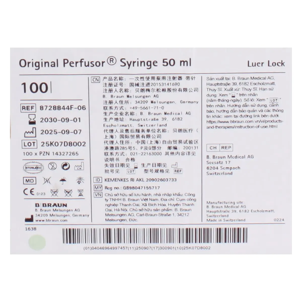 Original-Perfusor-Spritzen 50 ml Original-Perfusor-Spritzen 50 ml