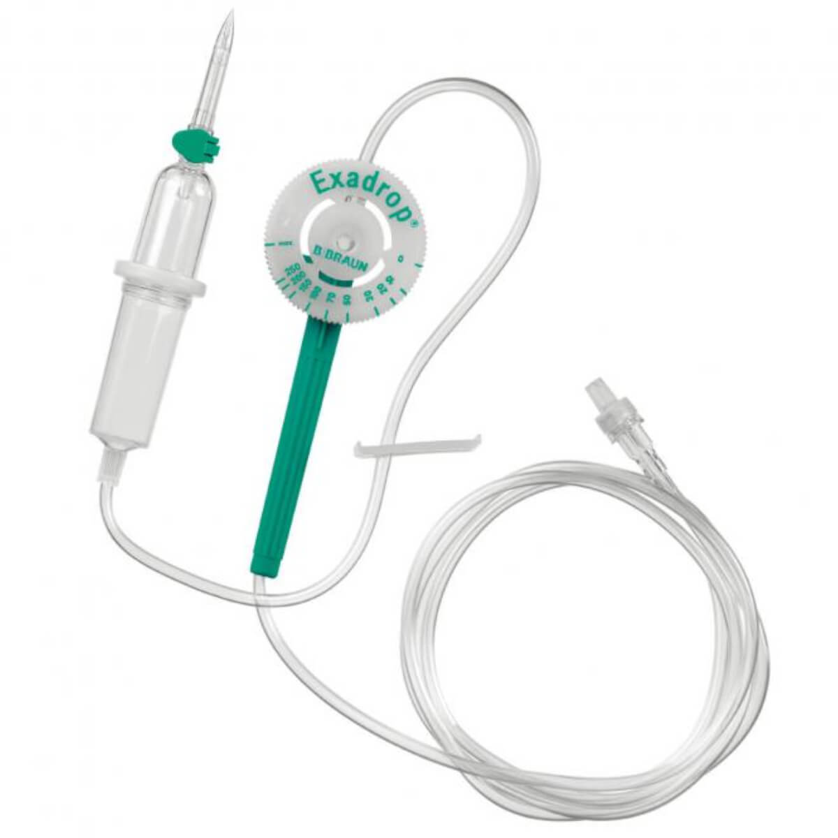 Exadrop Infusionsgerät mit Rückschlagventil  Exadrop Infusionsgerät mit Rückschlagventil