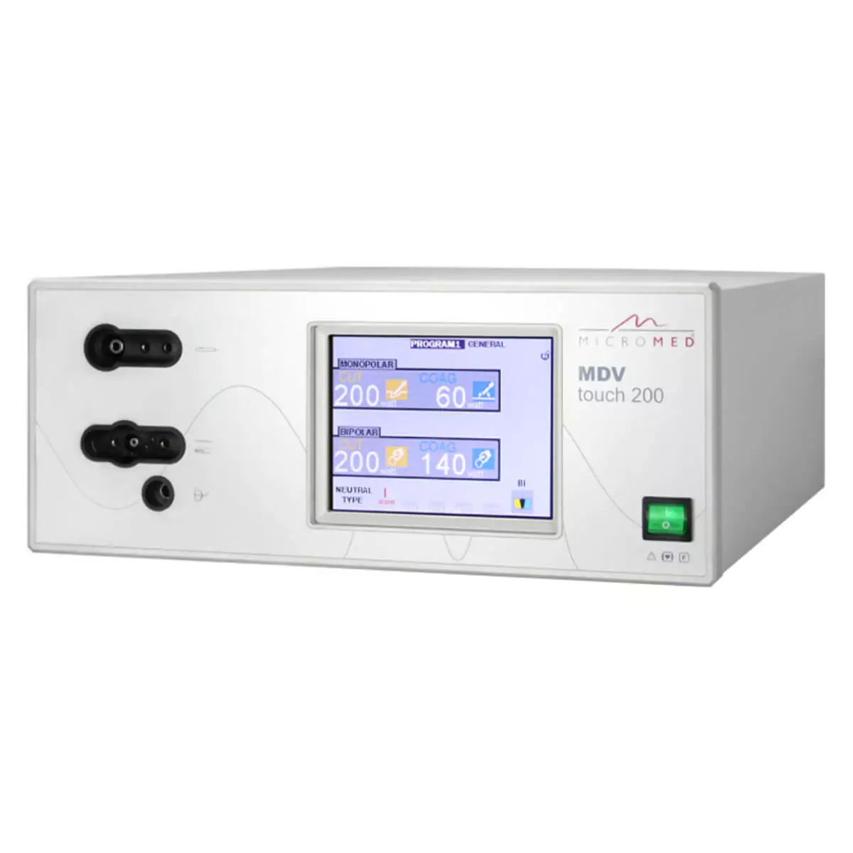  MDV touch 200 – Appareil d’électrochirurgie HF
