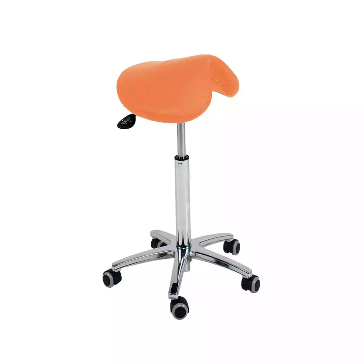  Rollhocker mit Sattelsitz