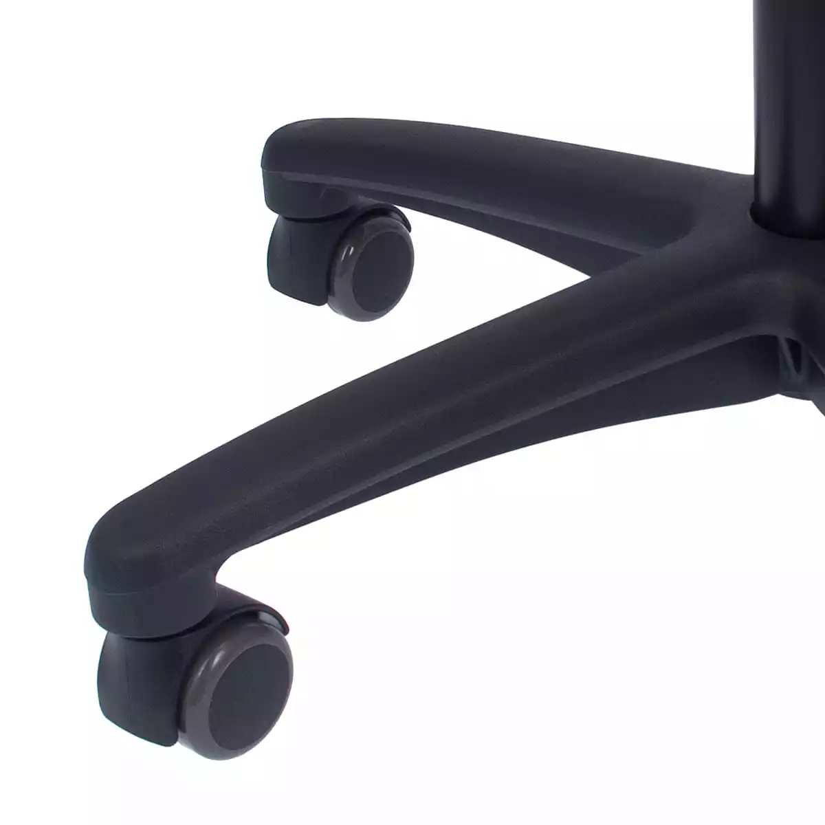  Tabouret roulant pivotant avec piétement en plastique