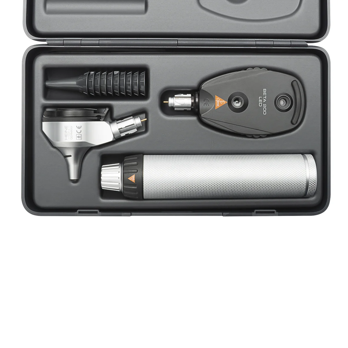 HEINE BETA 400 LED F.O. Otoskop & BETA 200 LED Ophthalmoskop im Set HEINE BETA 400 LED F.O. Otoskop & BETA 200 LED Ophthalmoskop im Set