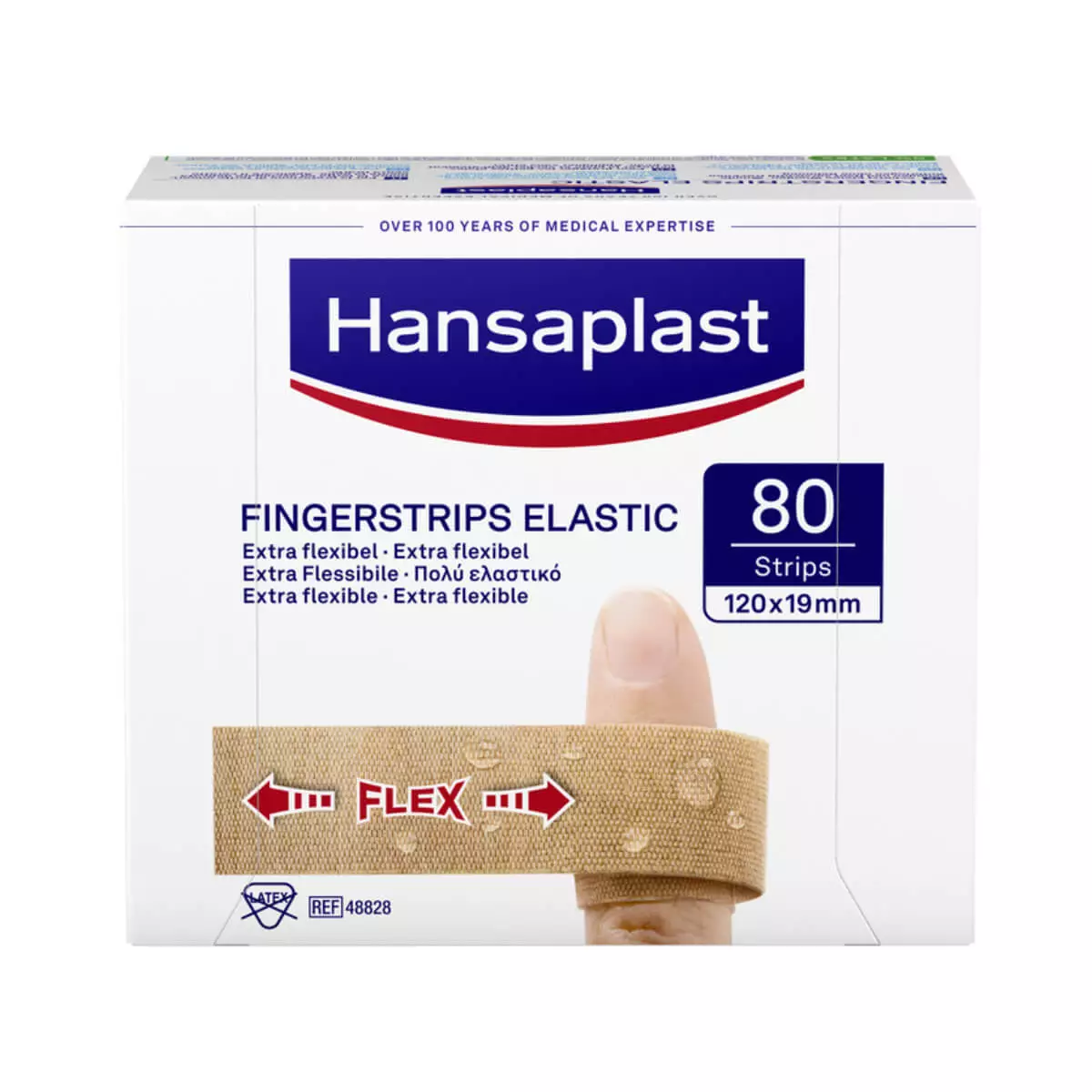  Pansements Fingerstrips Elastic