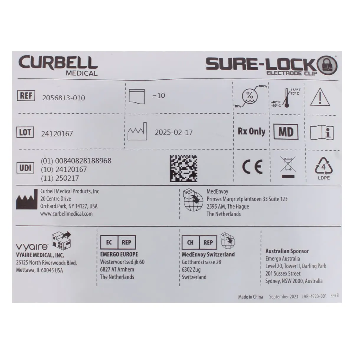 Clips ECG Sure-Lock Clips ECG Sure-Lock