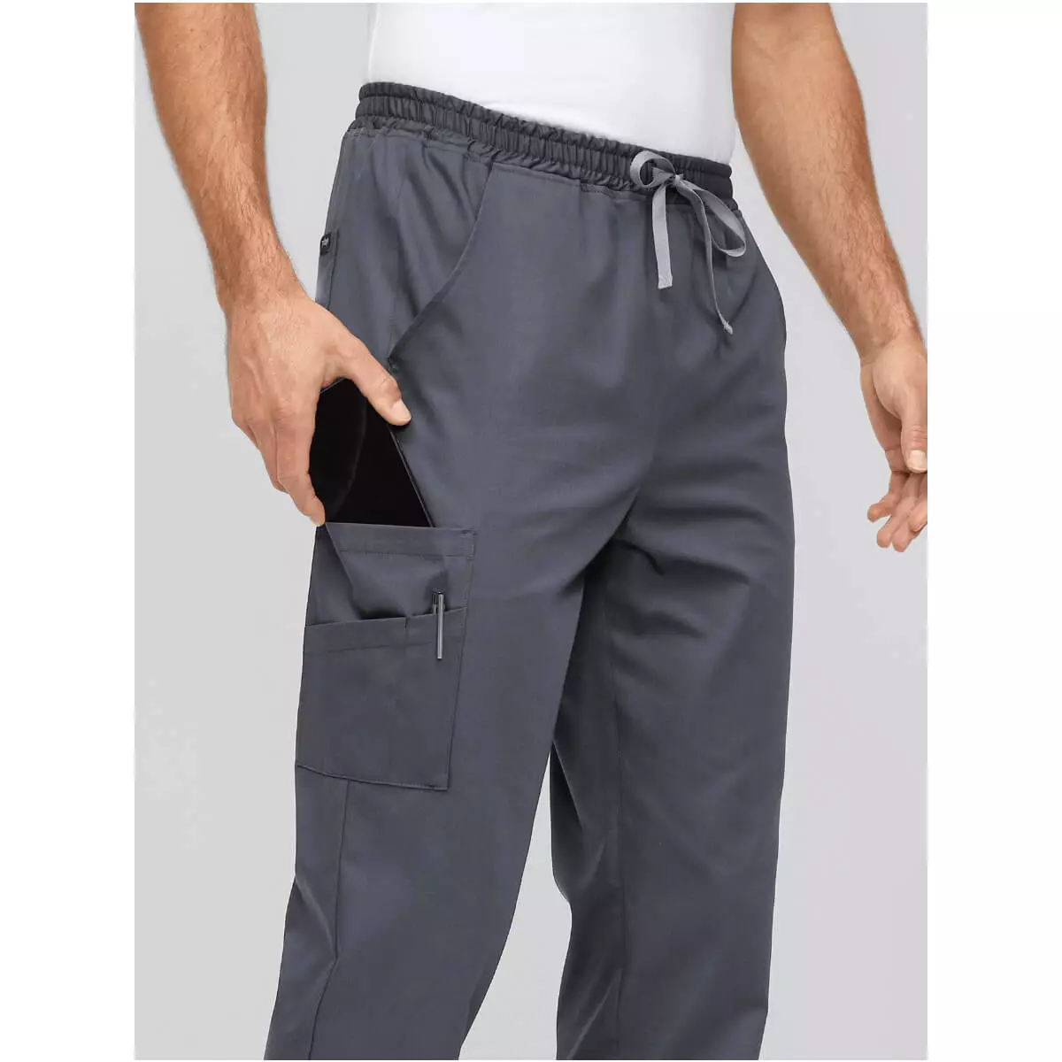  Pantalon médical mixte à taille élastique Milano