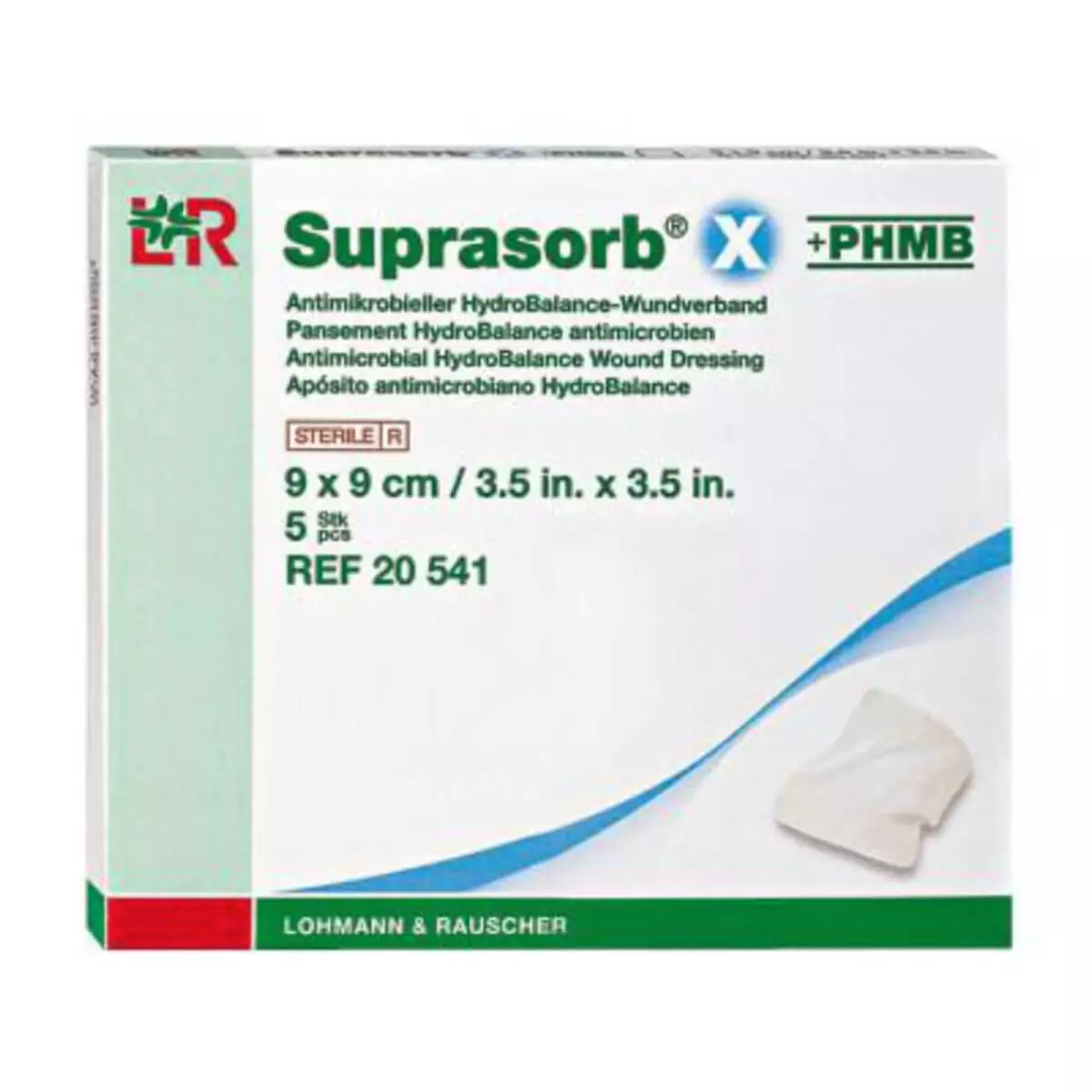  Compresses Suprasorb X + PHMB