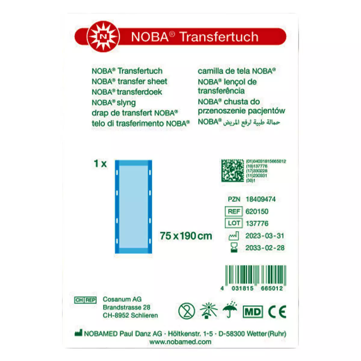  Alèse de transfert NOBA