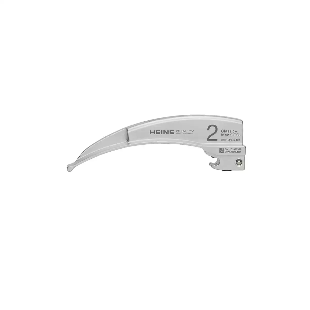  Lame HEINE Classic+ Fibre Optique (F.O.) selon Macintosh